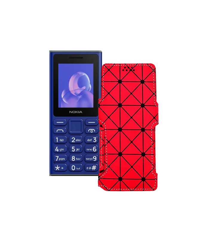 Чохол-книжка з екошкіри для телефону Nokia 105 (2024)