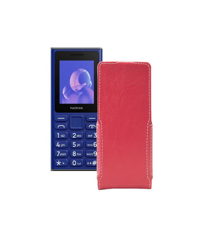 Чохол-флип з екошкіри для телефону Nokia 105 (2024)