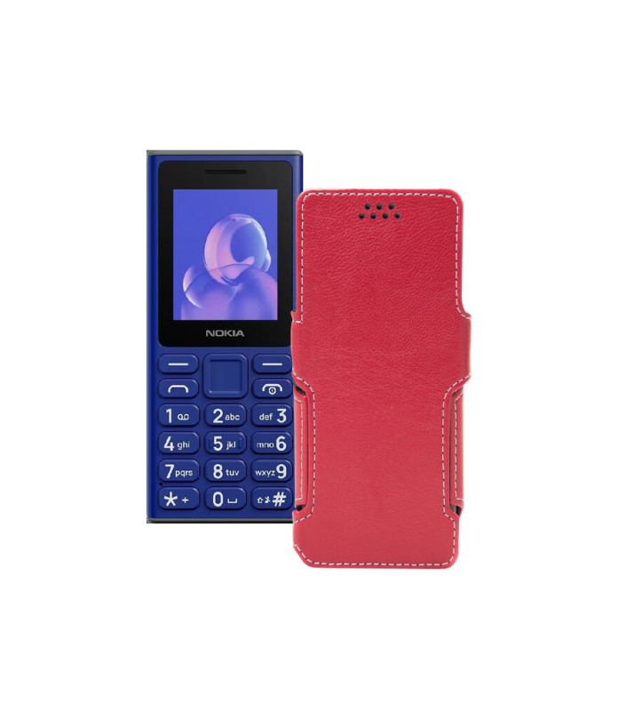 Чохол-книжка з екошкіри для телефону Nokia 105 (2024)