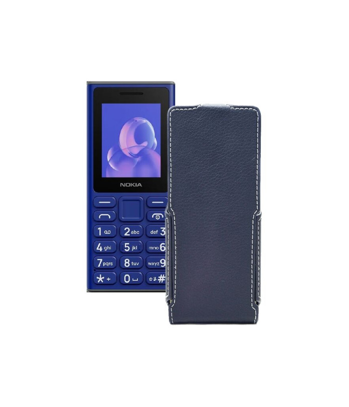 Чохол-флип з екошкіри для телефону Nokia 105 (2024)