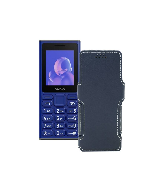 Чохол-книжка з екошкіри для телефону Nokia 105 (2024)