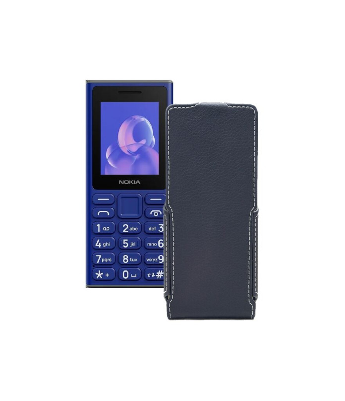 Чохол-флип з екошкіри для телефону Nokia 105 (2024)