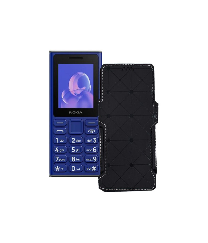 Чохол-книжка з екошкіри для телефону Nokia 105 (2024)