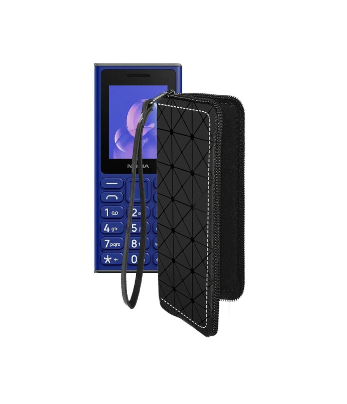 Чохол-гаманець з екошкіри для телефону Nokia 105 (2024)