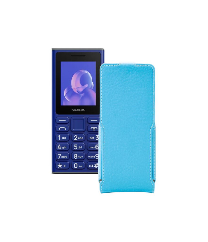 Чохол-флип з екошкіри для телефону Nokia 105 (2024)