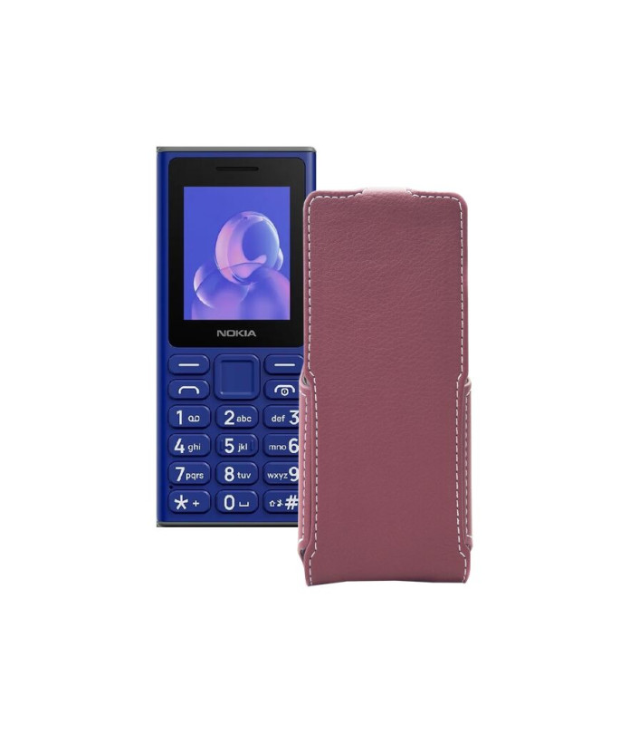 Чохол-флип з екошкіри для телефону Nokia 105 (2024)