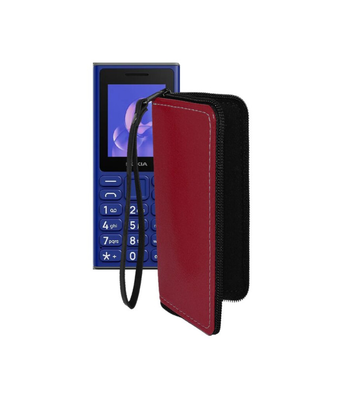 Чохол-гаманець з екошкіри для телефону Nokia 105 (2024)