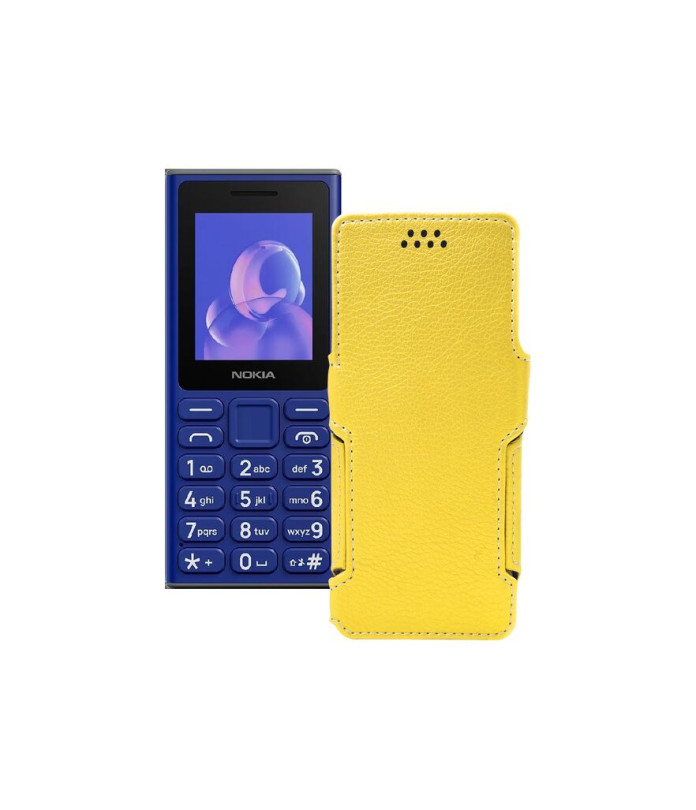 Чохол-книжка з екошкіри для телефону Nokia 105 (2024)