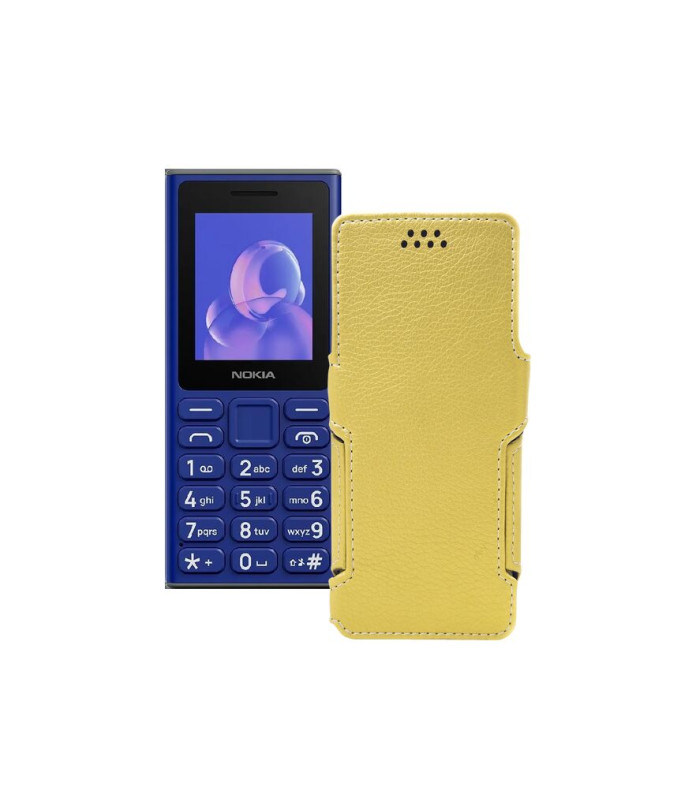 Чохол-книжка з екошкіри для телефону Nokia 105 (2024)