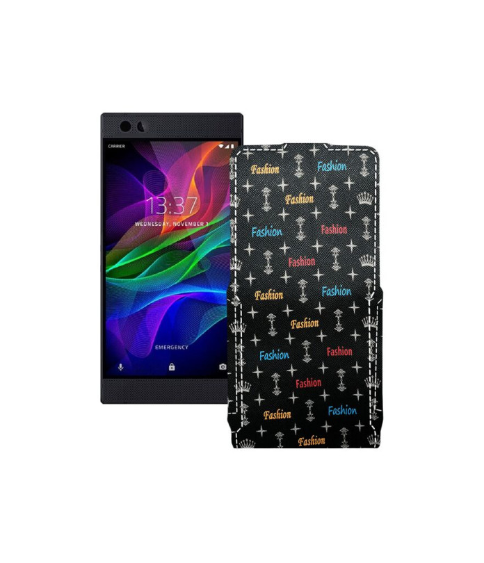 Чохол-флип з екошкіри для телефону Razer Phone 1