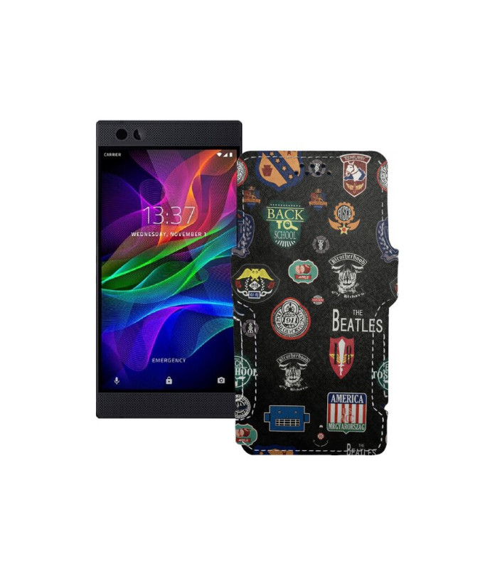 Чохол-книжка з екошкіри для телефону Razer Phone 1