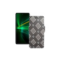 Чохол-книжка з екошкіри для телефону Infinix Note 12i