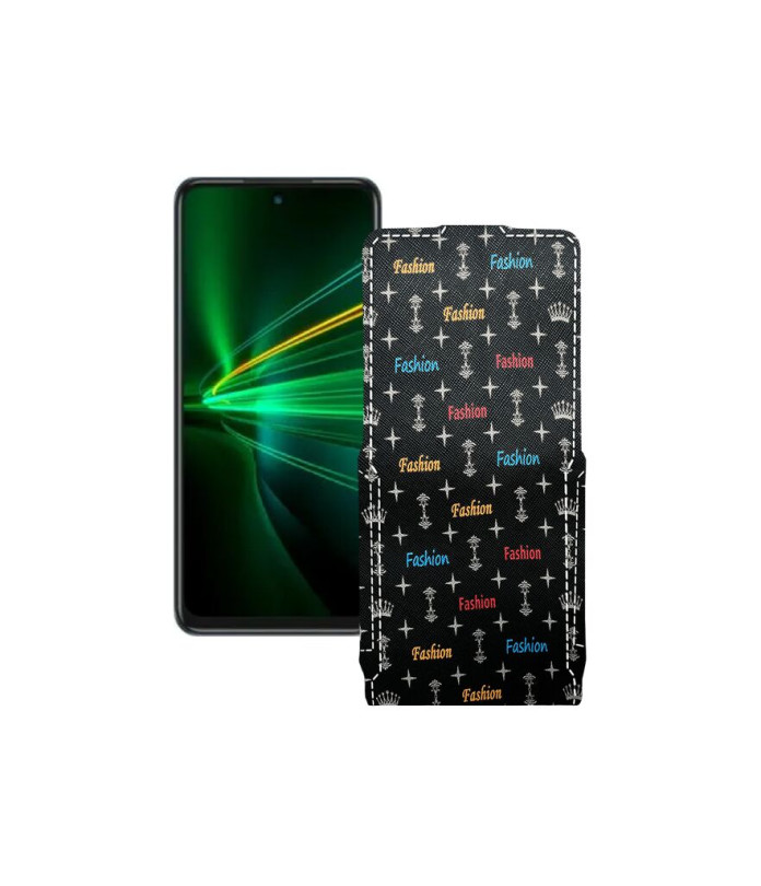 Чохол-флип з екошкіри для телефону Infinix Note 12i