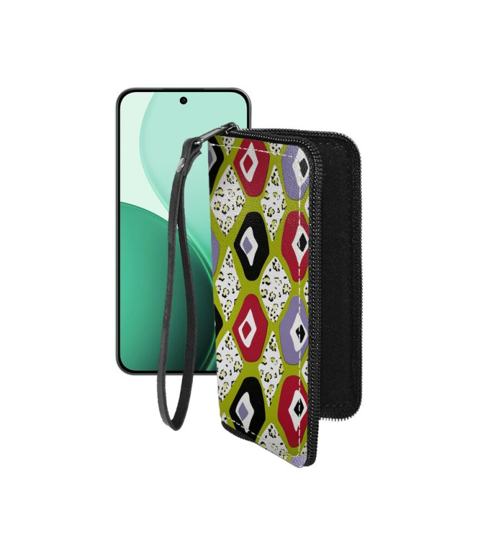 Чохол-гаманець з екошкіри для телефону OPPO Reno14 F