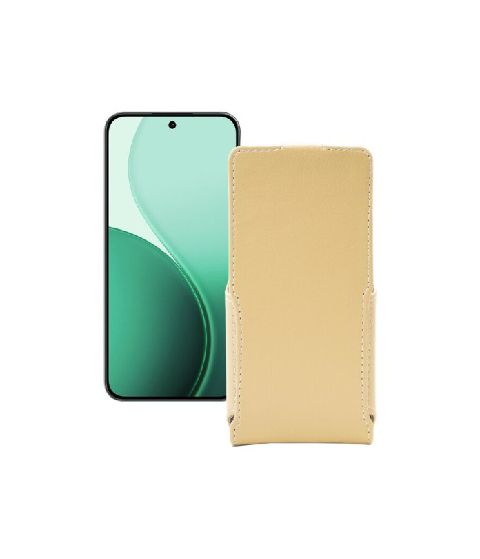 Чохол-флип з екошкіри для телефону OPPO Reno14 F