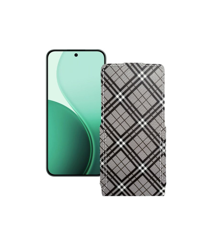 Чохол-флип з екошкіри для телефону OPPO Reno14 F