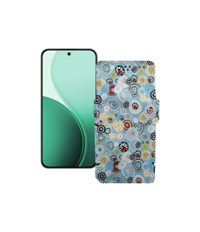 Чохол-книжка з екошкіри для телефону OPPO Reno14 F