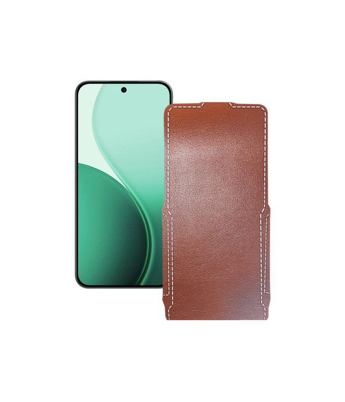 Чохол-флип з екошкіри для телефону OPPO Reno14 F