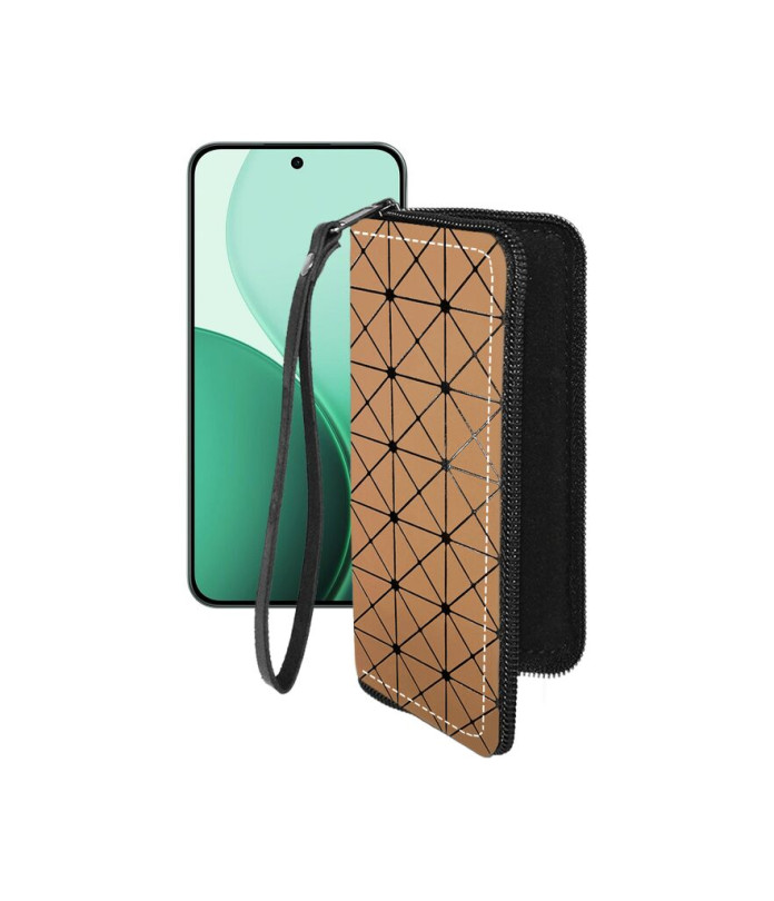 Чохол-гаманець з екошкіри для телефону OPPO Reno14 F