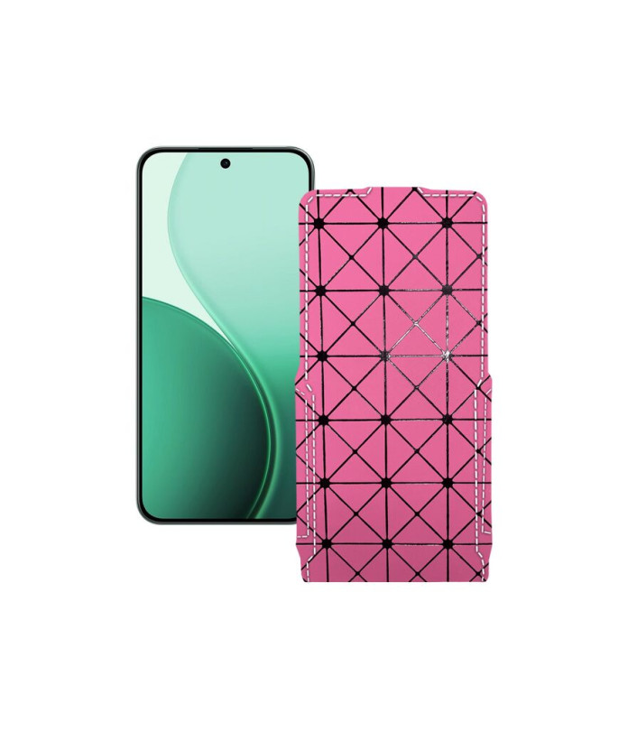 Чохол-флип з екошкіри для телефону OPPO Reno14 F