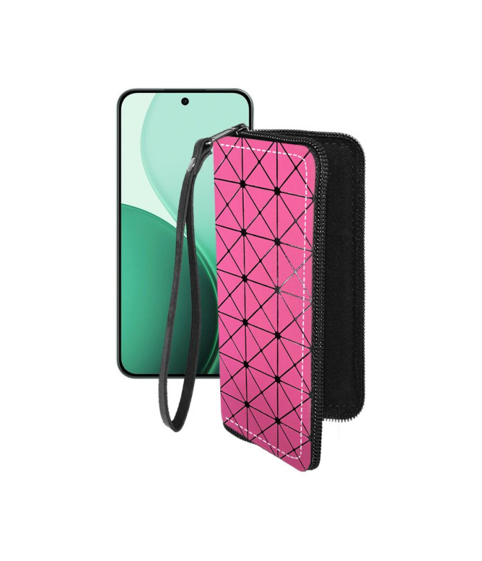 Чохол-гаманець з екошкіри для телефону OPPO Reno14 F