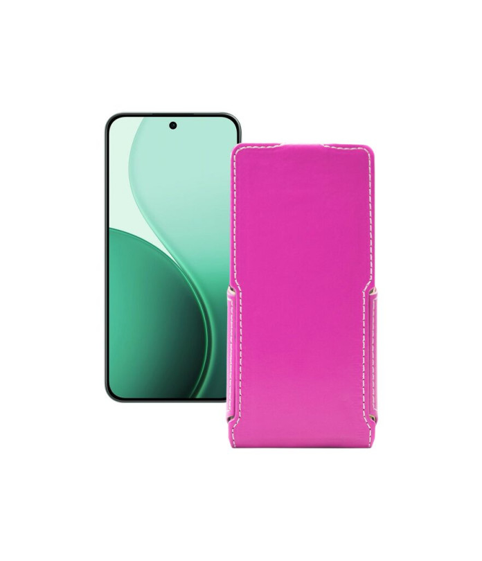 Чохол-флип з екошкіри для телефону OPPO Reno14 F