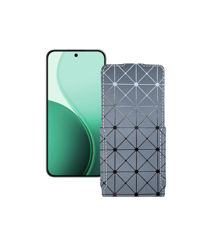 Чохол-флип з екошкіри для телефону OPPO Reno14 F