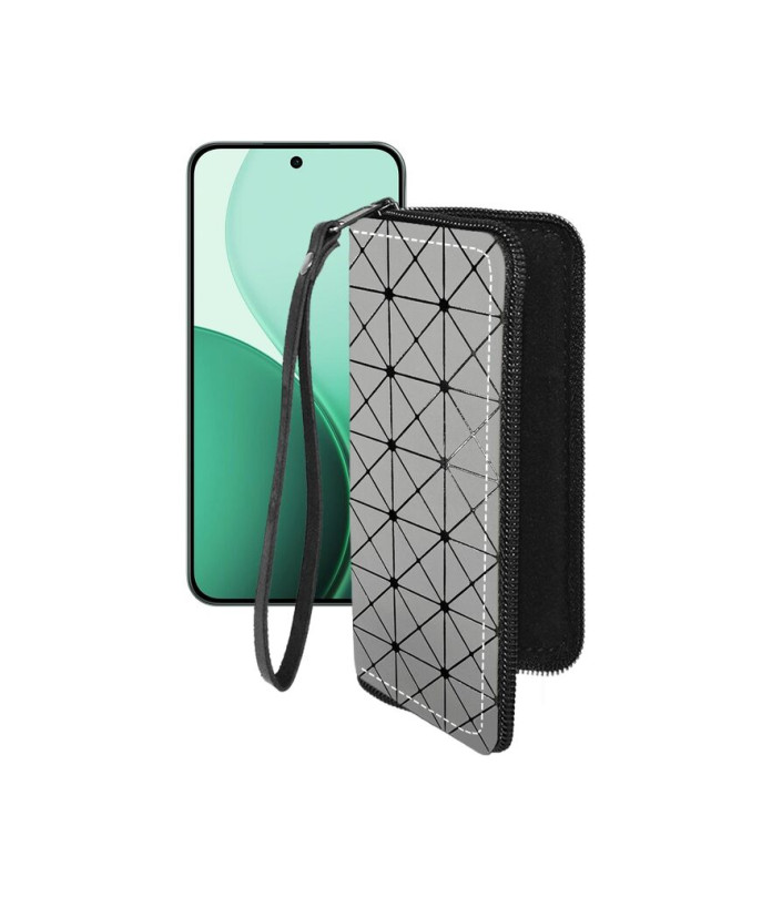 Чохол-гаманець з екошкіри для телефону OPPO Reno14 F