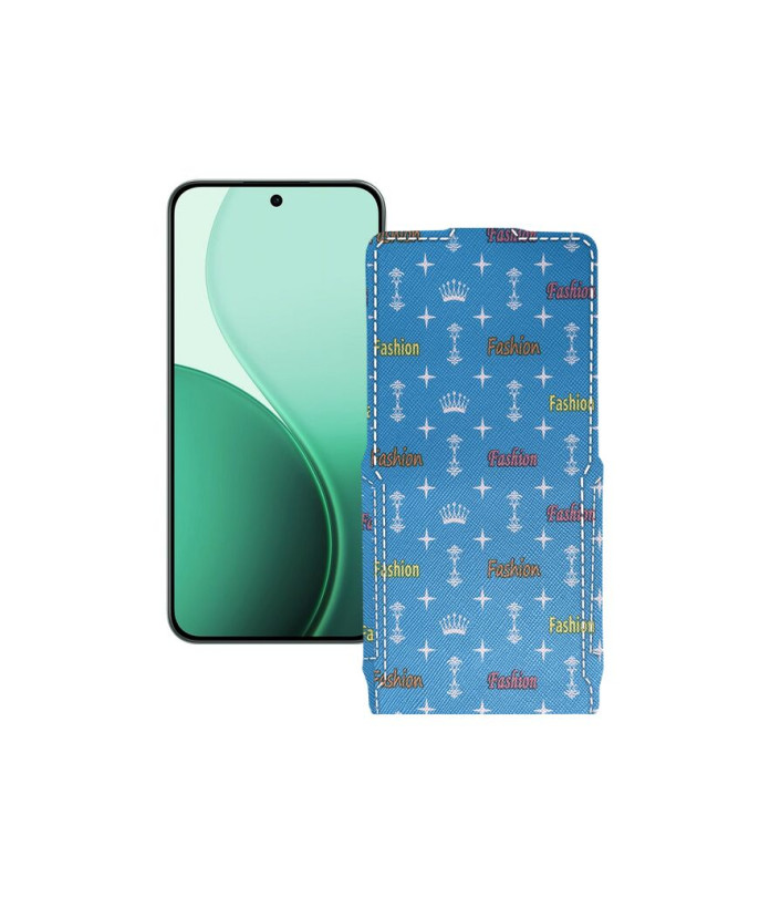 Чохол-флип з екошкіри для телефону OPPO Reno14 F