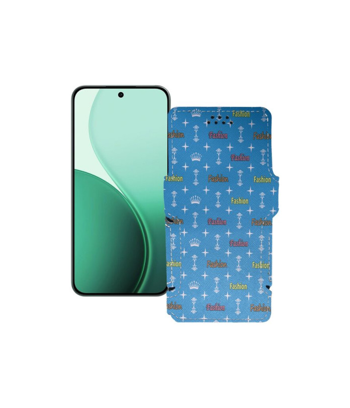 Чохол-книжка з екошкіри для телефону OPPO Reno14 F