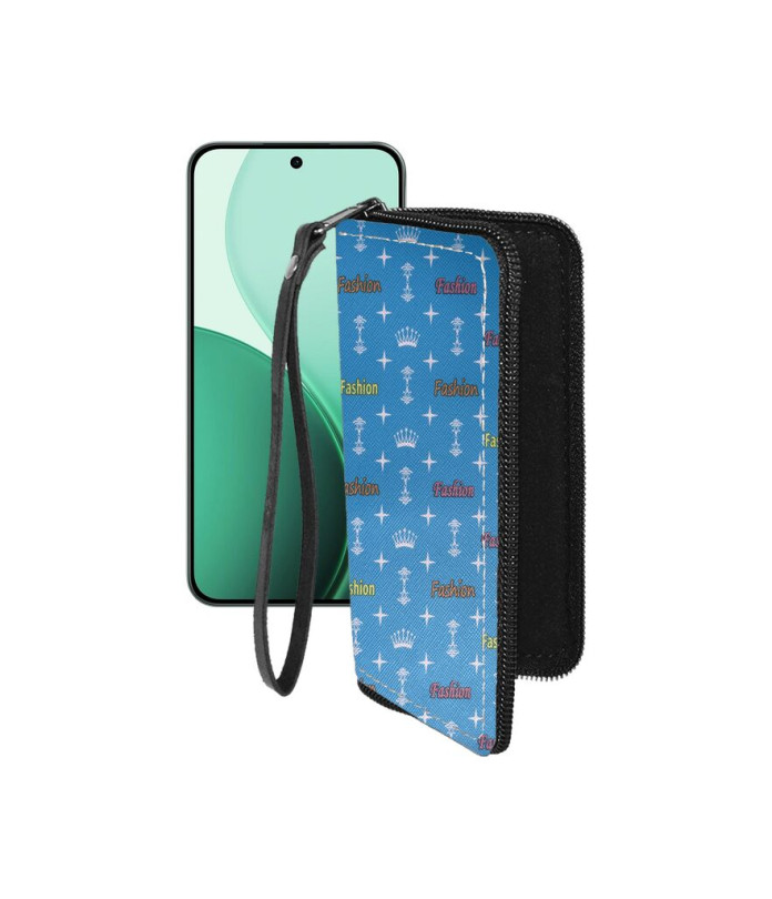 Чохол-гаманець з екошкіри для телефону OPPO Reno14 F
