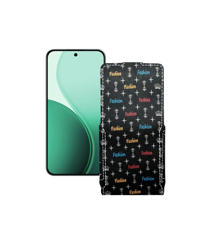Чохол-флип з екошкіри для телефону OPPO Reno14 F