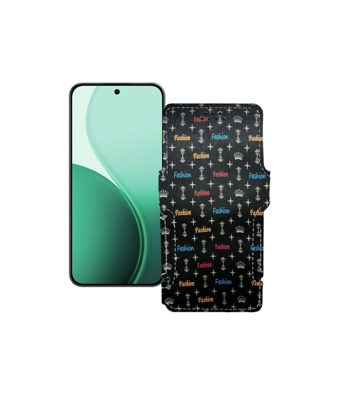 Чохол-книжка з екошкіри для телефону OPPO Reno14 F