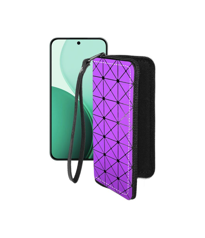 Чохол-гаманець з екошкіри для телефону OPPO Reno14 F