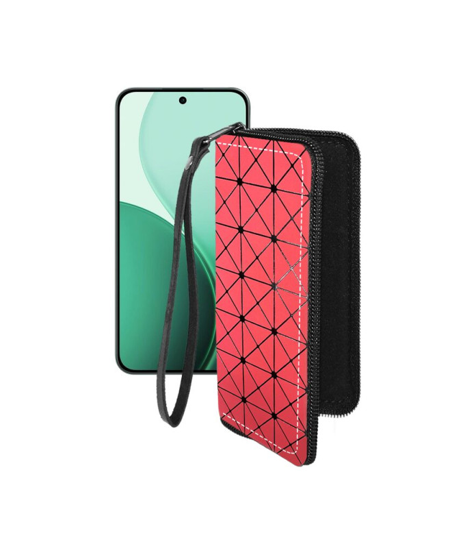 Чохол-гаманець з екошкіри для телефону OPPO Reno14 F