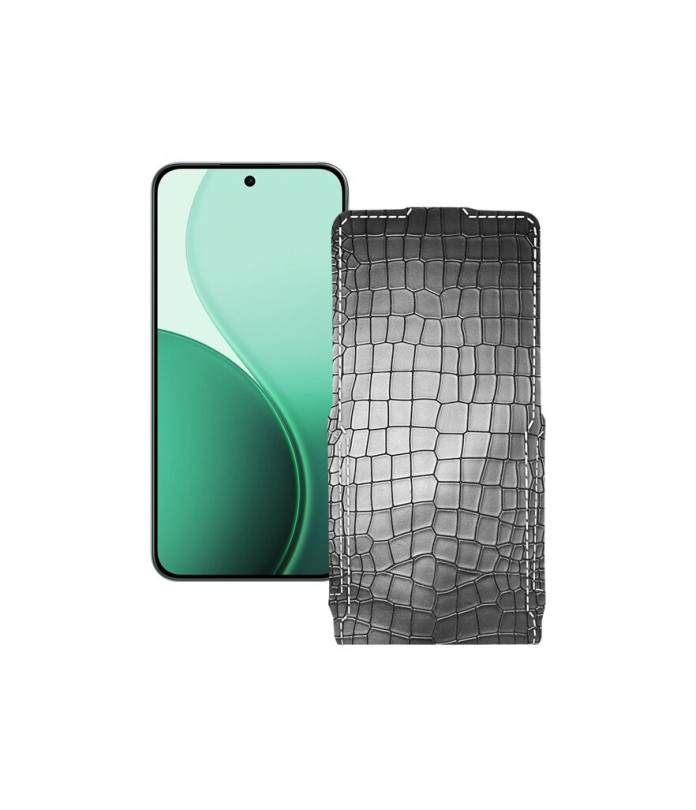 Чохол-флип з екошкіри для телефону OPPO Reno14 F