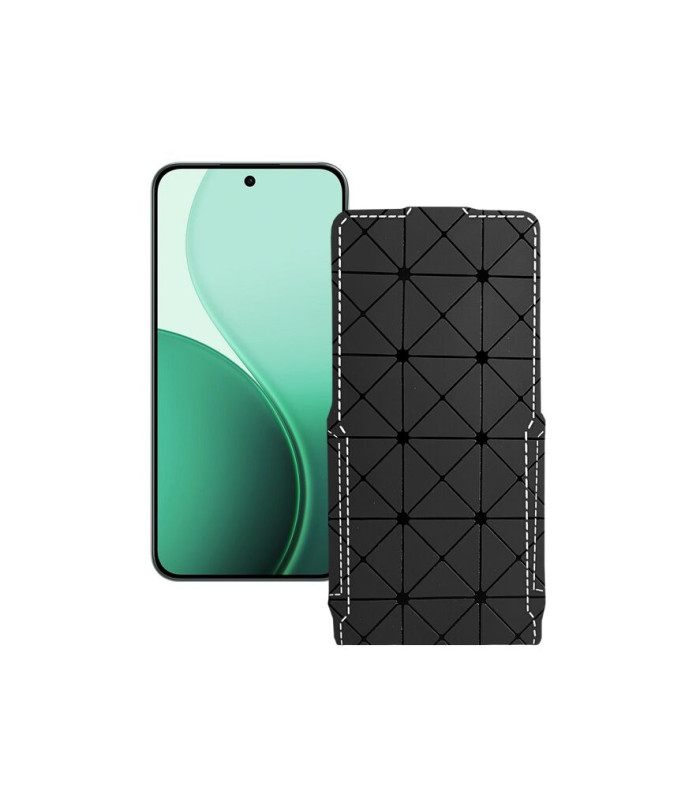 Чохол-флип з екошкіри для телефону OPPO Reno14 F