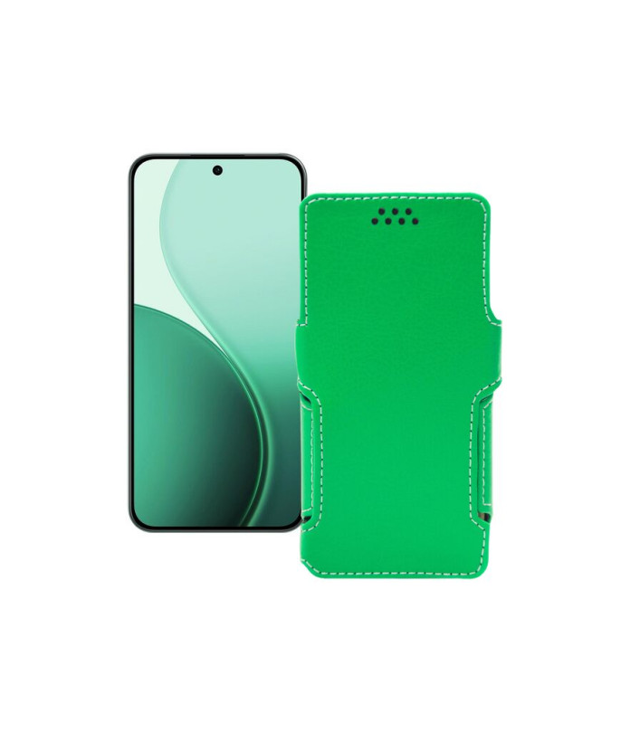 Чохол-книжка з екошкіри для телефону OPPO Reno14 F