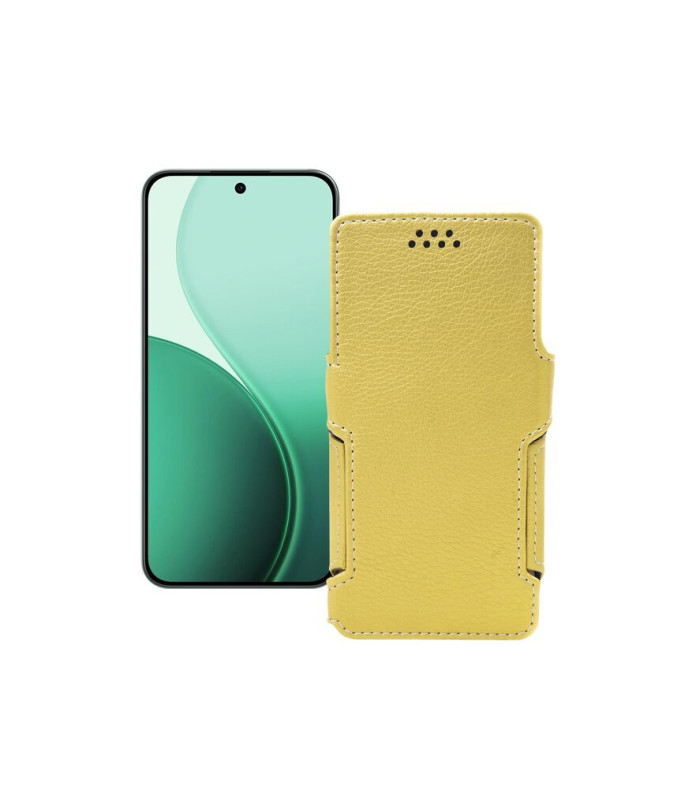 Чохол-книжка з екошкіри для телефону OPPO Reno14 F