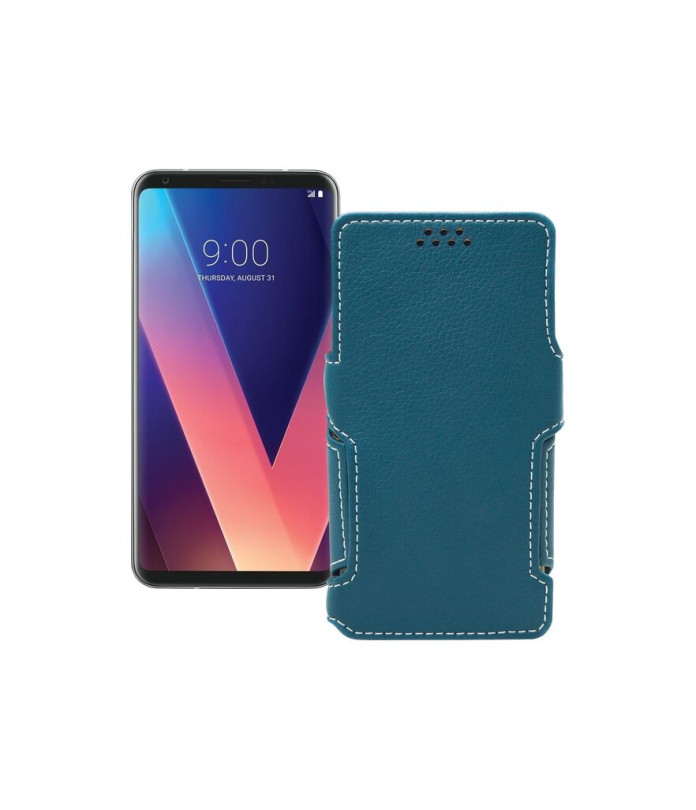 Чохол-книжка з екошкіри для телефону LG V30