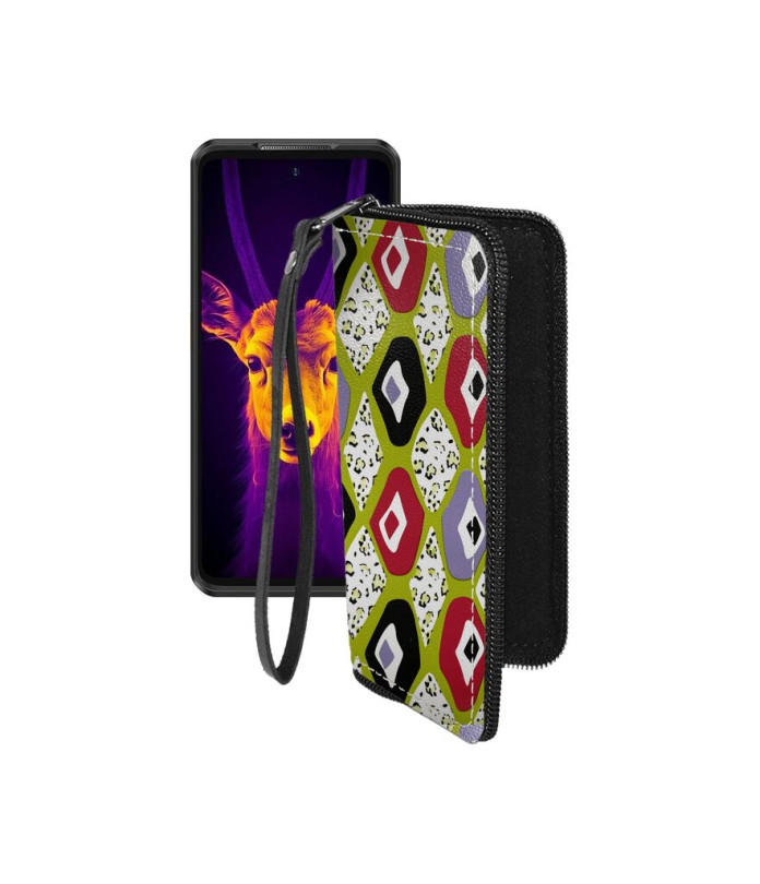 Чохол-гаманець з екошкіри для телефону Ulefone Armor 25T Pro