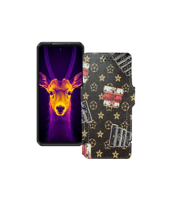 Чохол-книжка з екошкіри для телефону Ulefone Armor 25T Pro