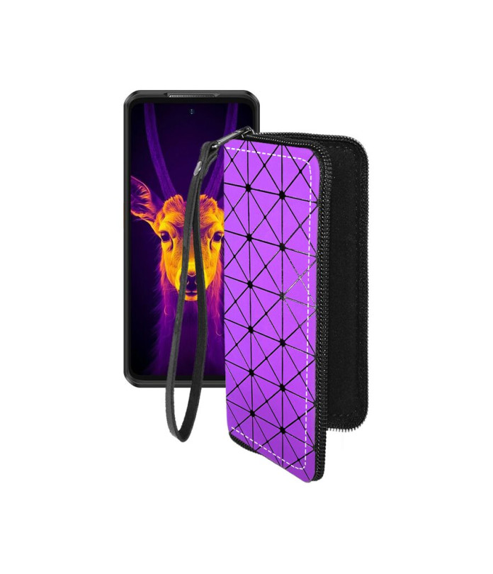 Чохол-гаманець з екошкіри для телефону Ulefone Armor 25T Pro