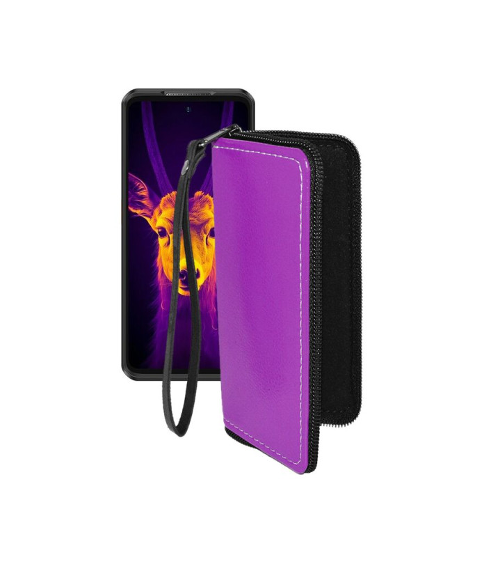 Чохол-гаманець з екошкіри для телефону Ulefone Armor 25T Pro