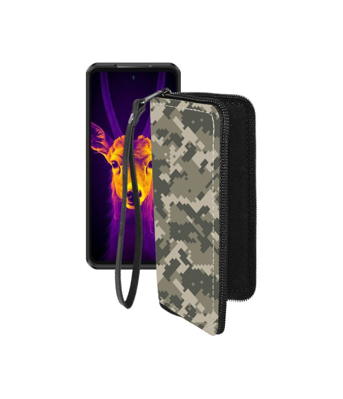 Чохол-гаманець з екошкіри для телефону Ulefone Armor 25T Pro