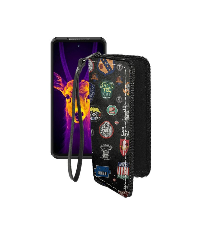 Чохол-гаманець з екошкіри для телефону Ulefone Armor 25T Pro