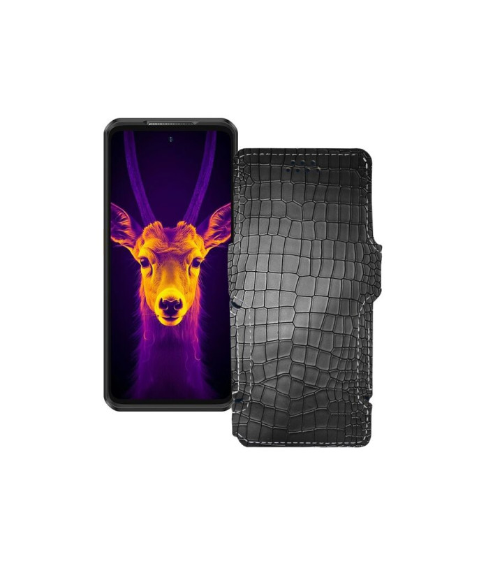 Чохол-книжка з екошкіри для телефону Ulefone Armor 25T Pro