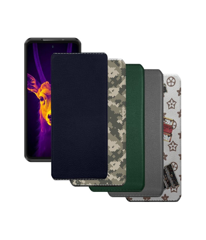 Накладка з екошкіри для телефону Ulefone Armor 25T Pro