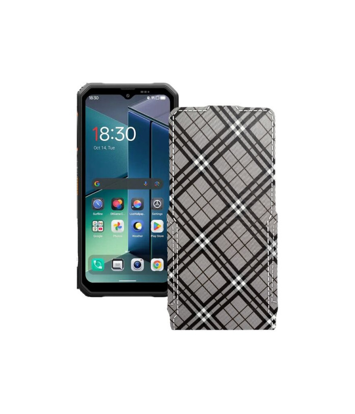 Чохол-флип з екошкіри для телефону Blackview Fort 2