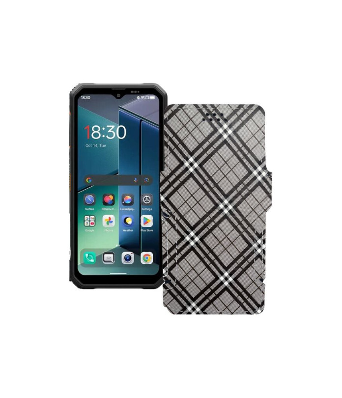 Чохол-книжка з екошкіри для телефону Blackview Fort 2